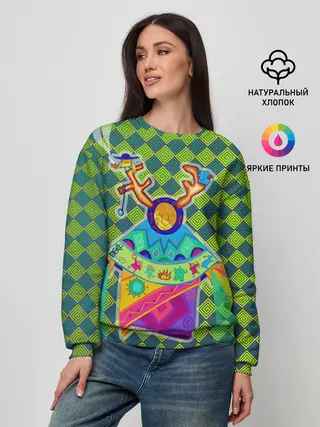Женский свитшот / Шаман