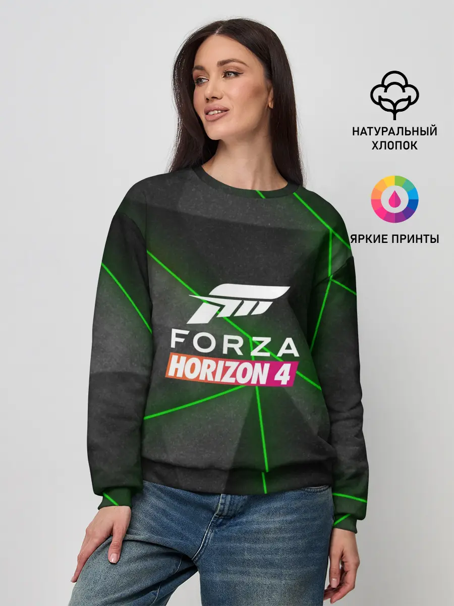 Женский свитшот / Forza Horizon 4 Hi-tech