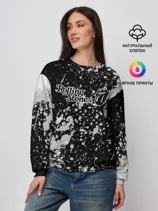 Женский свитшот / Rolling Stones