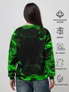 Женский свитшот / MINECRAFT CREEPER
