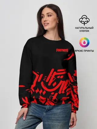 Женский свитшот / Fortnite