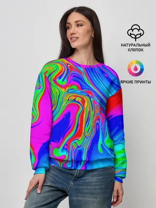 Женский свитшот / Краска