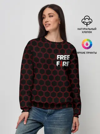 Женский свитшот / FREE FIRE / ФРИ ФАЕР