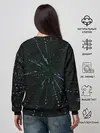 Женский свитшот / Свет сияние погружение блики