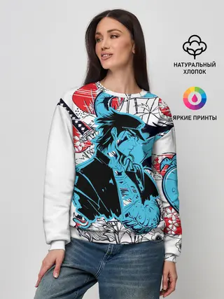 Женский свитшот / Дзётаро самурайский меч