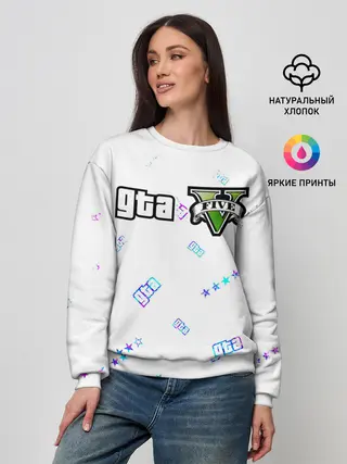 Женский свитшот / GTA 5 / ГТА 5