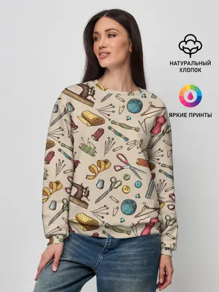 Женский свитшот / предметы шитья