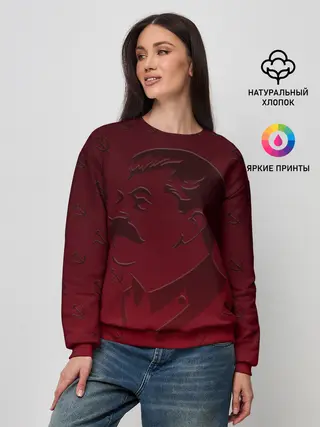 Женский свитшот / Товарищ Сталин
