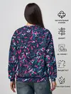 Женский свитшот / Кристаллы и линии