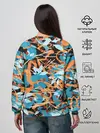 Женский свитшот / Яркие линии
