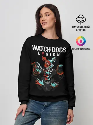 Женский свитшот / Watch Dogs Legion