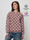 Женский свитшот / Костюм в клетку