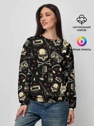 Женский свитшот / Рок!
