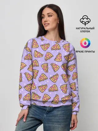 Женский свитшот / ВОЛШЕБНАЯ ПИЦЦА