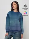 Женский свитшот / Синяя сетка