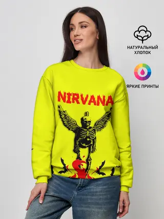 Женский свитшот / NIRVANA