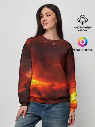 Женский свитшот / Марс