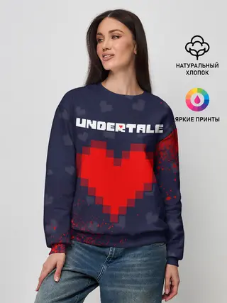 Женский свитшот / UNDERTALE / АНДЕРТЕЙЛ