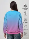 Женский свитшот / Текстура Неоновая