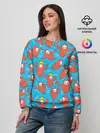 Женский свитшот / Fall guys red