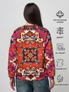 Женский свитшот / Бордовый ковер
