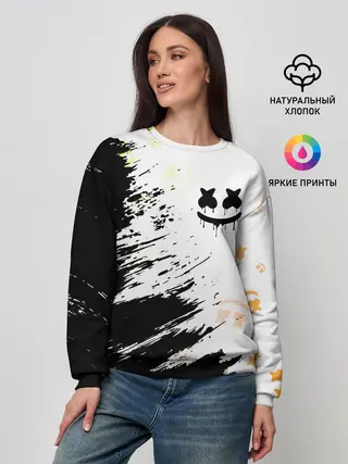 Женский свитшот / MARSHMELLO / МАРШМЕЛЛОУ