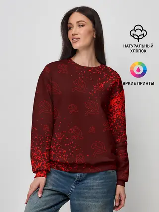 Женский свитшот / USSR / СССР