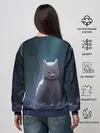 Женский свитшот / Одинокий пес в озере слез