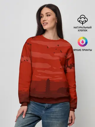 Женский свитшот / Сакура