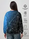 Женский свитшот / Линейно-точечная геометрия