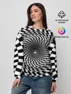 Женский свитшот / иллюзия