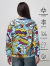 Женский свитшот / Pop art comics
