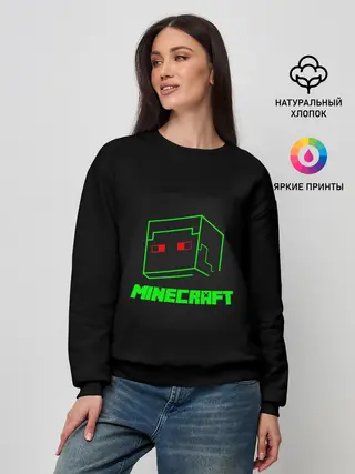 Женский свитшот / minecraft