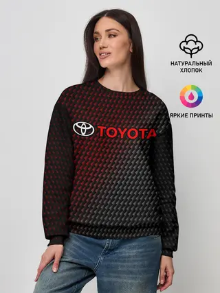 Женский свитшот / TOYOTA / ТОЙОТА