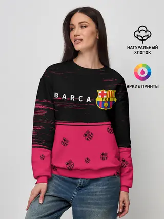 Женский свитшот / BARCELONA / БАРСЕЛОНА