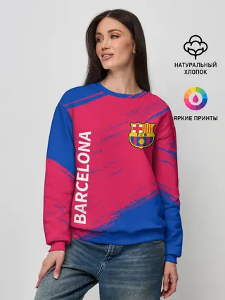 Женский свитшот / BARCELONA / БАРСЕЛОНА
