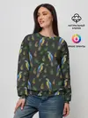 Женский свитшот / Попугай Ара