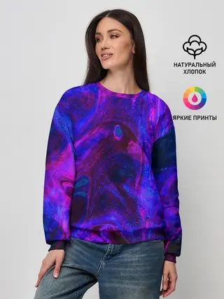 Женский свитшот / Space