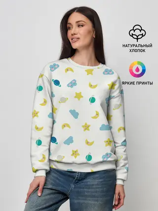 Женский свитшот / Спокойной ночи