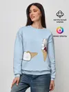 Женский свитшот / ааа рожок