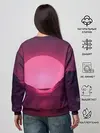 Женский свитшот / Фиолетовый закат