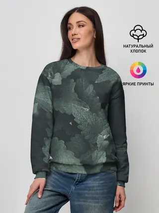 Женский свитшот / Мята.