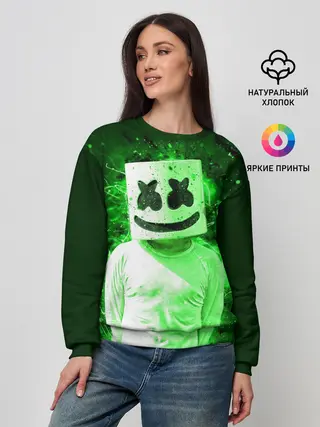 Женский свитшот / MARSHMELLO