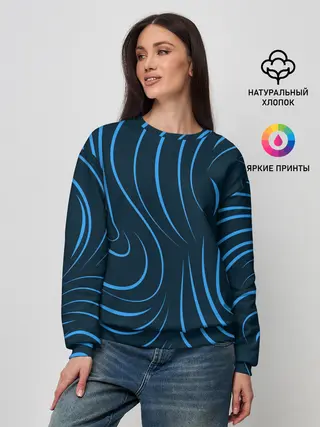 Женский свитшот / Текстура.