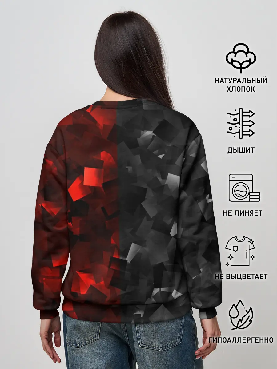 Женский свитшот / HONDA | RedBlack