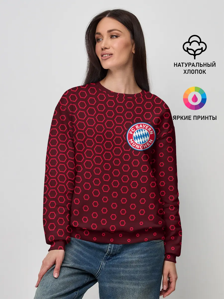 Женский свитшот / FC BAYERN / БАВАРИЯ