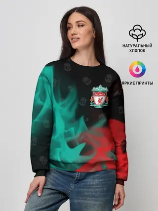 Женский свитшот / LIVERPOOL / Ливерпуль