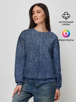 Женский свитшот / Джинса