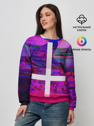 Женский свитшот / Cross