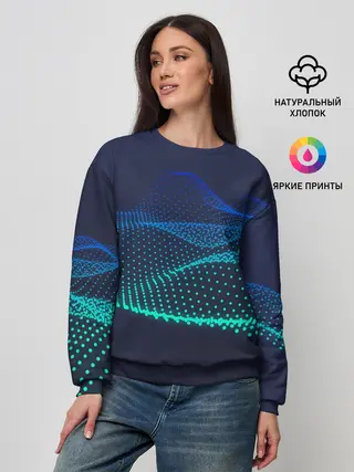 Женский свитшот / Абстракция